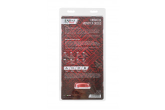 Силиконовый вибратор Monster Docus - 21,7 см.