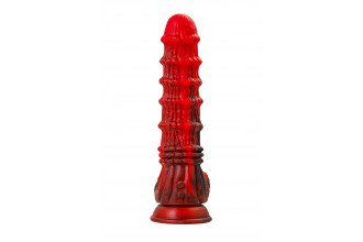 Силиконовый вибратор Monster Tops - 27 см.