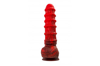 Силиконовый вибратор Monster Tops - 27 см.
