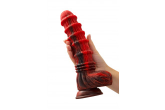 Силиконовый вибратор Monster Tops - 27 см.
