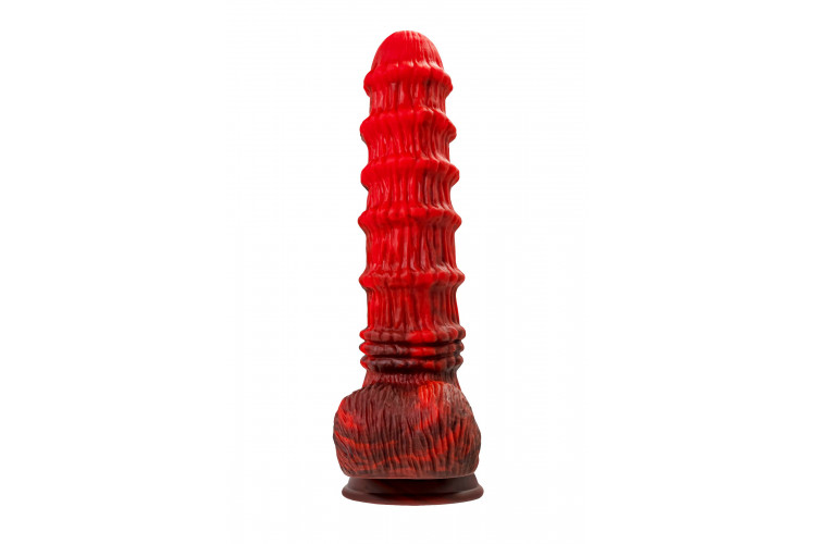 Силиконовый вибратор Monster Tops - 27 см.