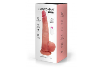 Телесный вибратор-реалистик на присоске - 30 см. Телесный вибратор-реалистик на присоске - 30 см.