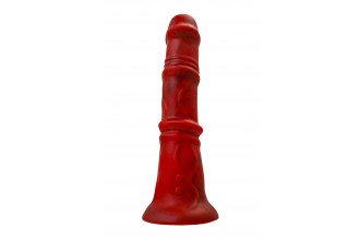 Силиконовый вибратор Monster Rex - 24,5 см.