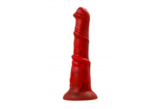 Силиконовый вибратор Monster Rex - 24,5 см.