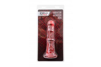 Силиконовый вибратор Monster Rex - 24,5 см.