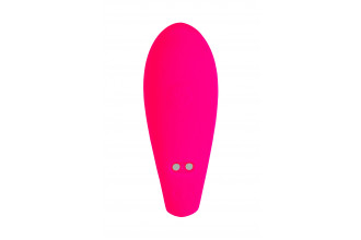 Розовый вибратор для пар Prawno с пультом ДУ