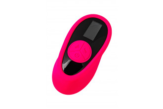 Розовый вибратор для пар Prawno с пультом ДУ