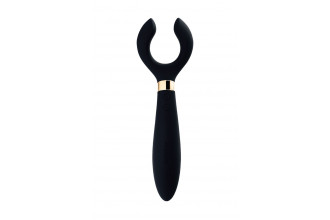 Чёрный вибромассажер для пар Satisfyer Endless Fun