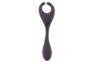 Фиолетовый универсальный вибратор Remote Controlled Couples Vibrator