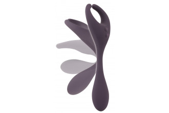 Фиолетовый универсальный вибратор Remote Controlled Couples Vibrator