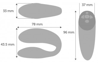 Коралловый вибратор We-Vibe Chorus для пар Коралловый вибратор We-Vibe Chorus для пар
