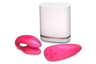 Розовый вибратор для пар We-Vibe Chorus