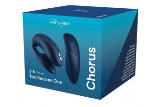 Синий вибратор для пар We-Vibe Chorus