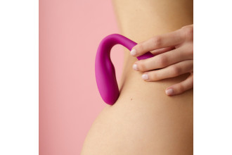 Лиловый вибратор для пар Match Up Couple Vibrator with Remote Control
