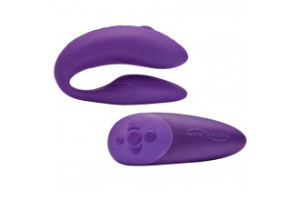 Фиолетовый вибратор для пар We-Vibe Chorus