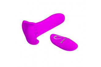 Лиловый мультифункциональный вибратор Remote Control Massager