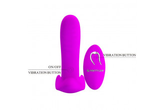 Лиловый мультифункциональный вибратор Remote Control Massager
