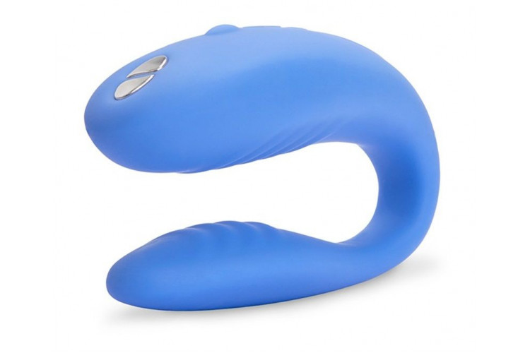 Голубой вибромассажер для пар We-Vibe Match Голубой вибромассажер для пар We-Vibe Match