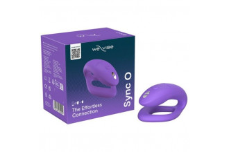 Фиолетовый вибратор для пар We-Vibe Sync O