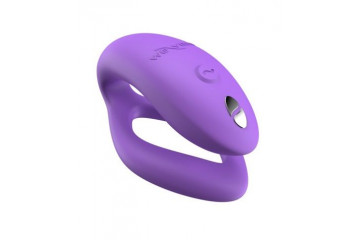 Фиолетовый вибратор для пар We-Vibe Sync O