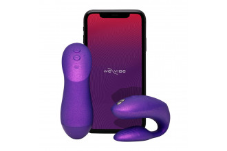 Фиолетовый вибратор для пар We-Vibe Chorus Pro