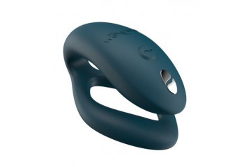 Темно-зеленый вибратор для пар We-Vibe Sync O