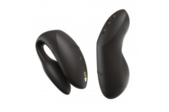 Черный вибратор для пар We-Vibe Chorus Pro