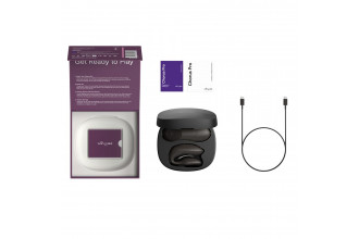 Черный вибратор для пар We-Vibe Chorus Pro