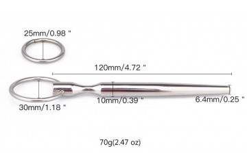 Металлический уретральный конусовидный плаг