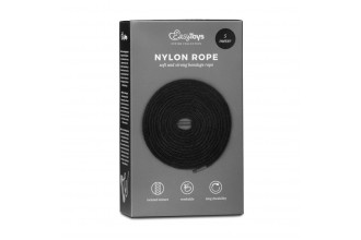 Черная веревка для бондажа Easytoys Bondage Rope - 5 м.