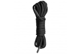 Черная веревка для бондажа Easytoys Bondage Rope - 5 м.