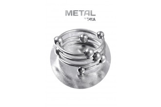 Большое металлическое кольцо под головку пениса