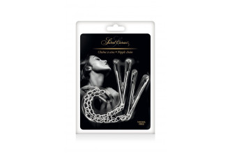 Регулируемые зажимы для сосков Sweet Caress Nipple Chain