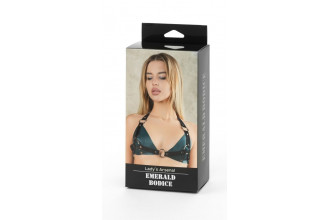 Изумрудный лиф с колечками Emerald Bodice