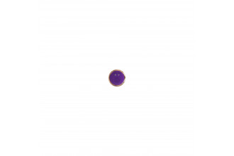 Фиолетовый тонкий стимулятор Nipple Vibrator - 23 см.