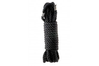 Черная веревка для шибари Deluxe Bondage Rope - 5 м.