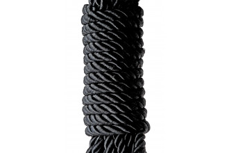 Черная веревка для шибари Deluxe Bondage Rope - 5 м.