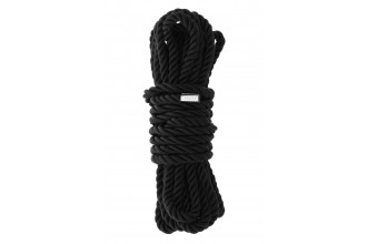 Черная веревка для шибари Deluxe Bondage Rope - 5 м.