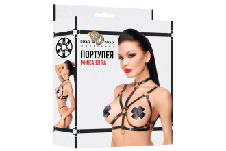 Черная портупея Микаэлла Черная портупея Микаэлла