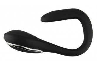 Черный гибкий уретральный стимулятор с вибрацией Vibrating Bendable Dilator - 13,5 см.