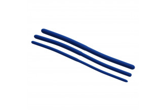 Набор из 3 синих силиконовых уретральных расширителей Invasion Silicone Urethral Sound Trainer Set