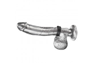 Кольцо на пенис из искусственной кожи на липучке VELCRO COCK RING - 5 см.