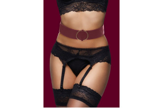 Бордовый ремень Halo Waist Belt - размер L-XL