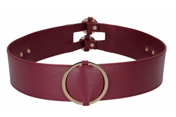 Бордовый ремень Halo Waist Belt - размер L-XL