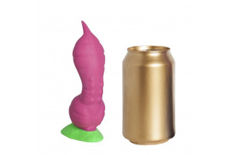 Розовый фаллоимитатор Крок Mini - 17 см.