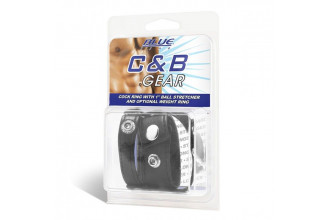 Утяжка для мошонки и пениса Cock Ring With 1 Ball Stretcher And Optional Weight Ring