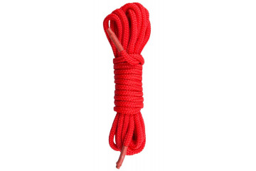 Красная веревка для связывания Nylon Rope - 5 м.
