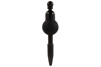 Черный уретральный вибростимулятор Vibrating Penis Plug