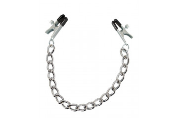 Металлические зажимы на соски Kette mit Klemmen с соединительной цепочкой