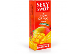Парфюмированное средство для тела с феромонами Sexy Sweet с ароматом манго - 10 мл.